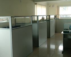 Divisórias baixas de escritório na Vila Mascote